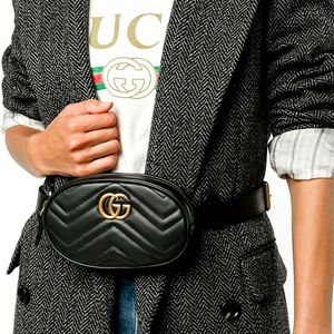 GUCCI GG Marmont Matelassé Belt Bag